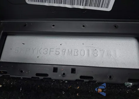 2021 Honda Ridgeline Rtl z USA, uszkodzony, nr VIN 5FPYK3F59MB018741